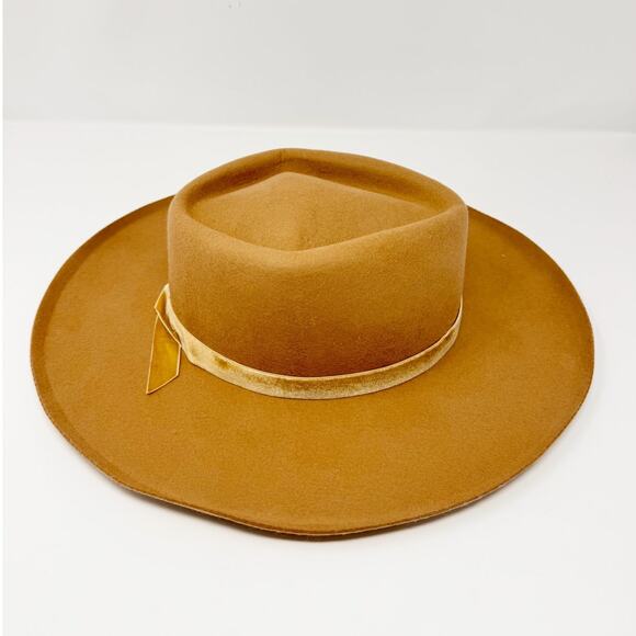 NWT Lack of Color Val Diamond Australian Wool Hat Desert Brown Medium